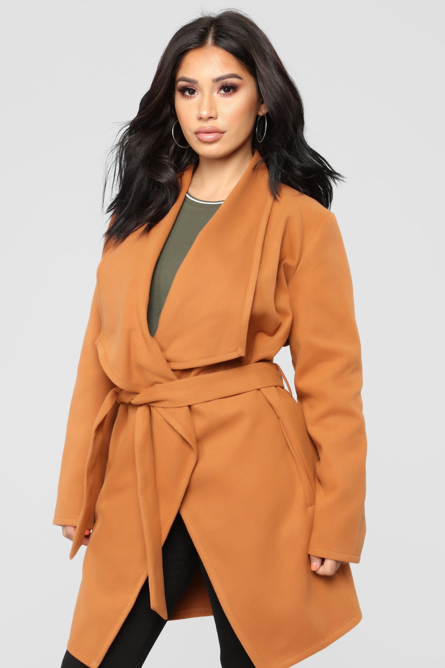 Manhattan Coat - Cognac