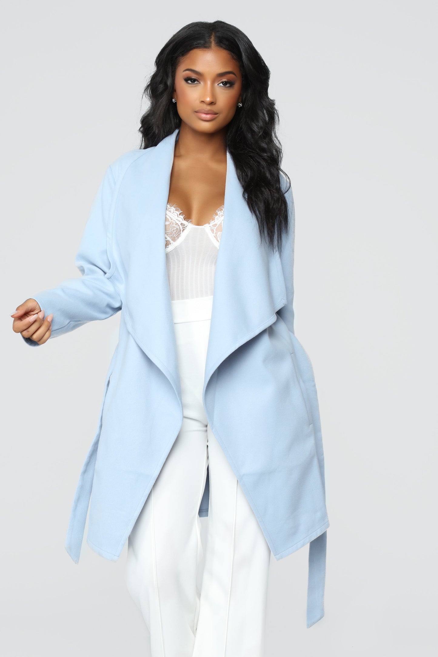 Manhattan Coat - Blue