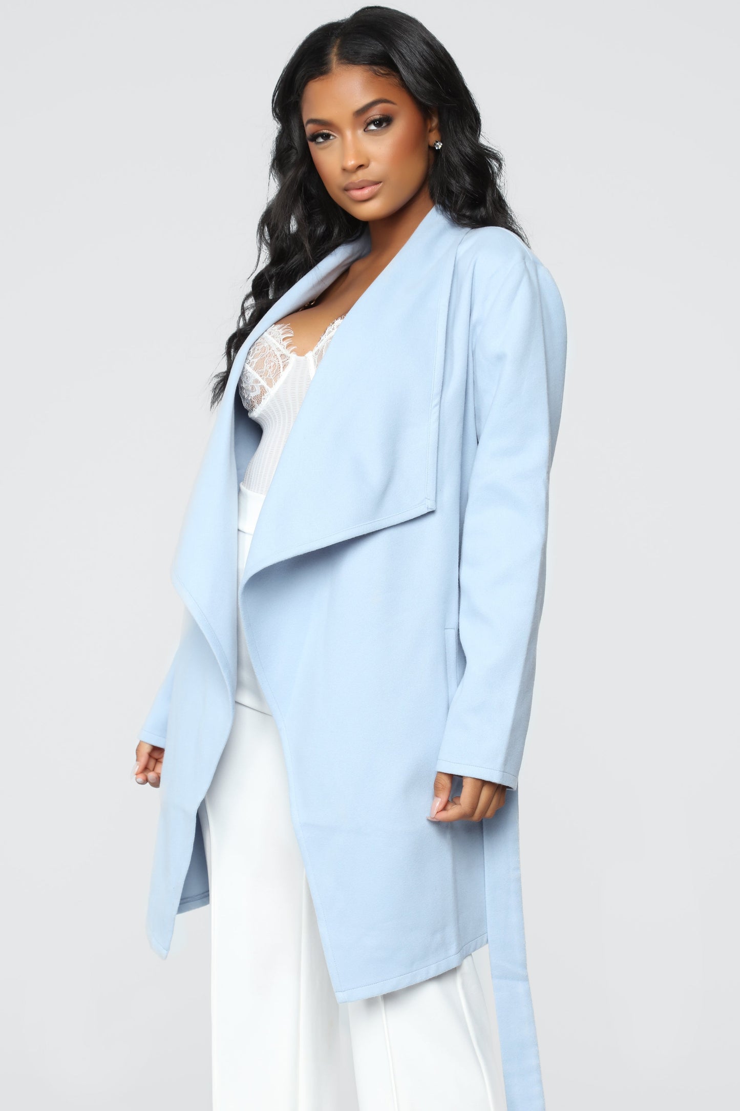 Manhattan Coat - Blue