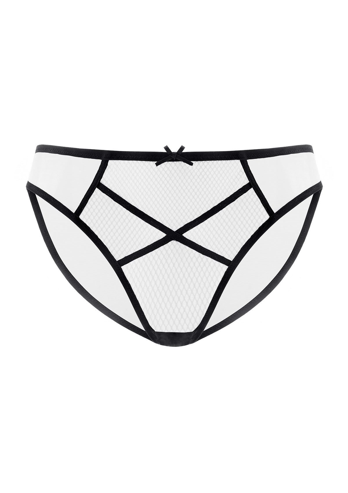 Punk Chic Mesh Bikini Underwear