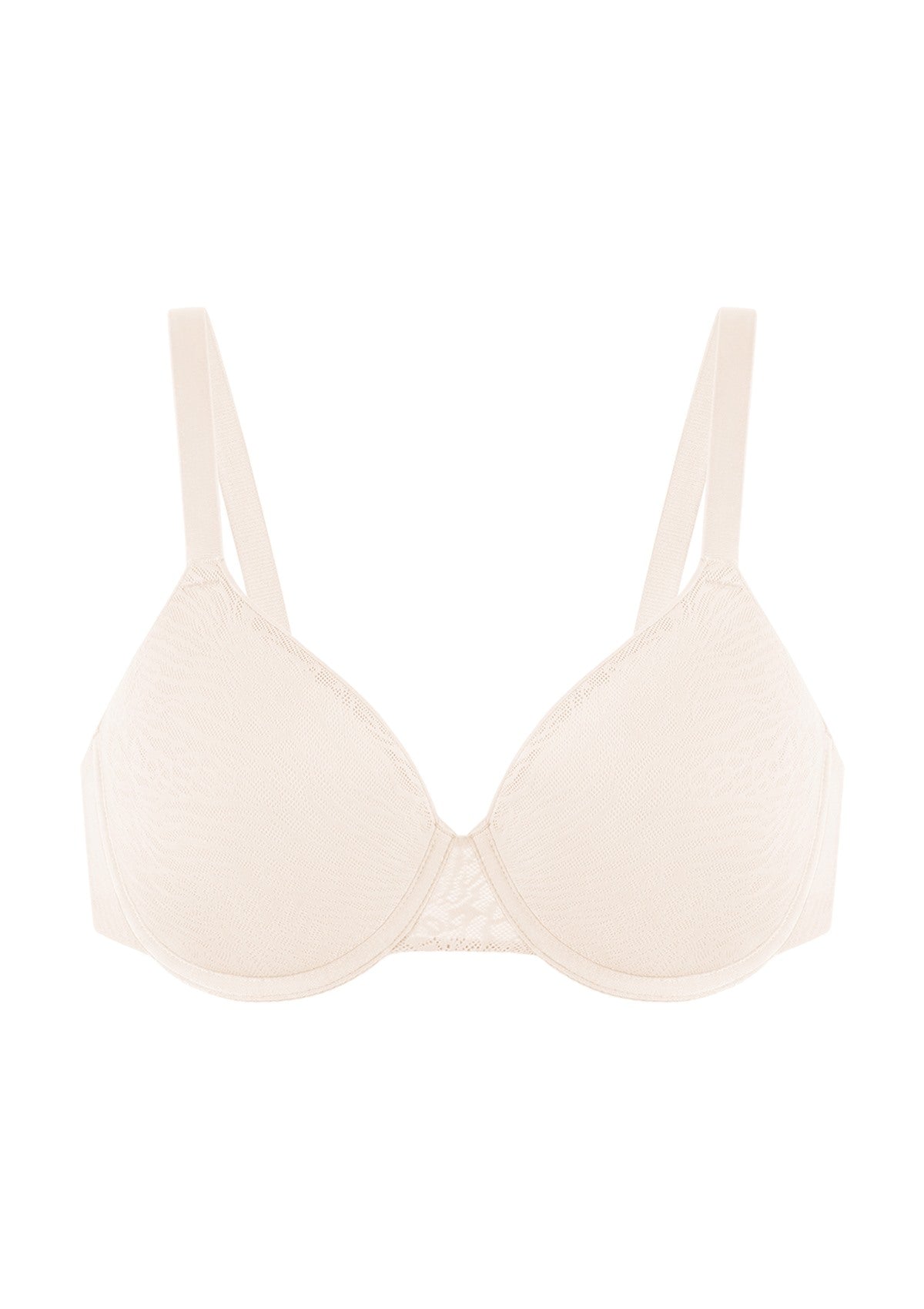 AirMesh Lace Detail Mesh Lightly Padded Full Coverage Underwire T-Shirt Bra