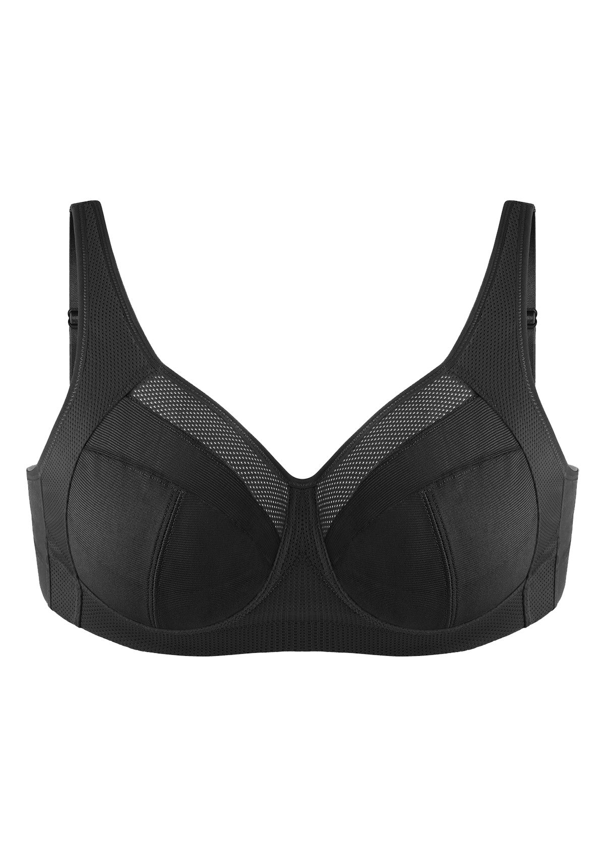 AiryComfort Full Coverage Unpadded WireFree Minimizer Bra