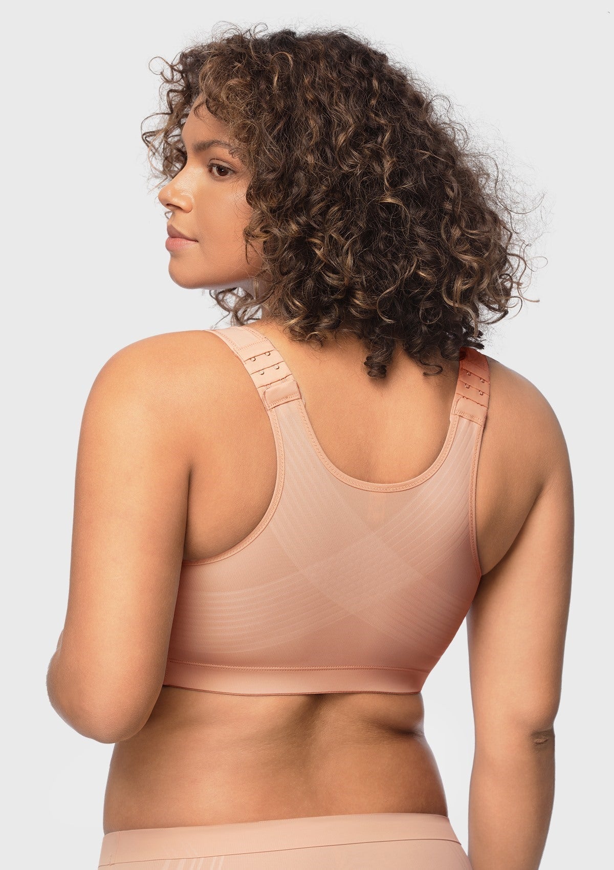 AlignFit Front Closure Posture Corrector Wireless Minimizer Full Coverage Bra