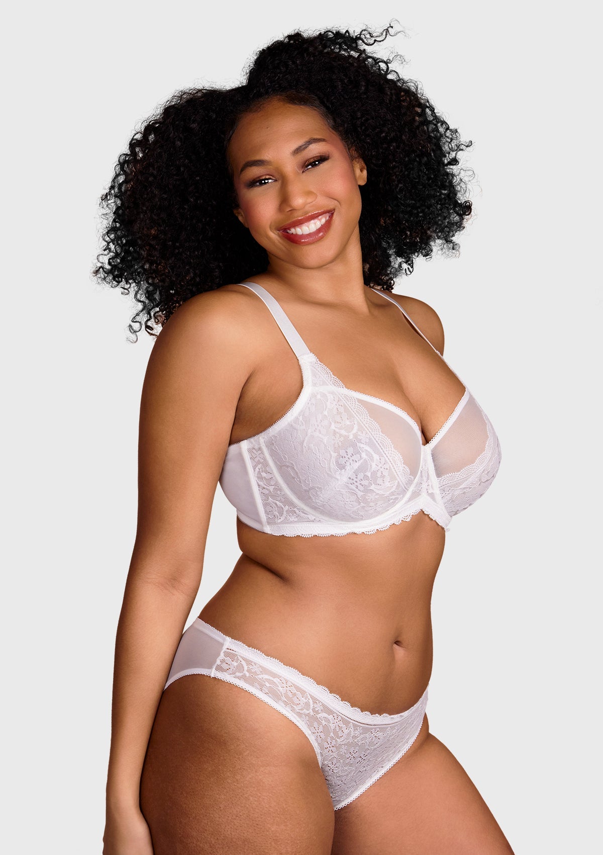 Anemone Unlined Dolphin Lace Underwire Bra