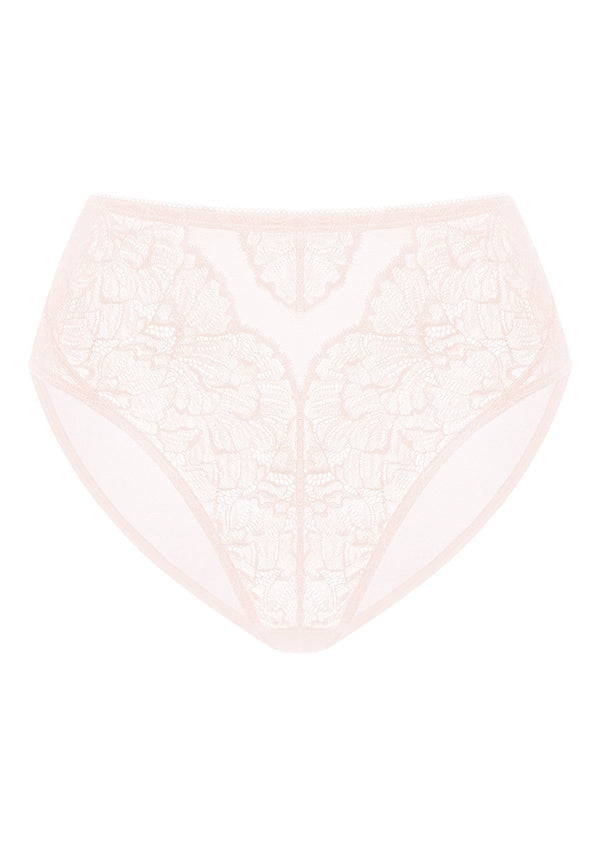 HSIA Blossom Lace Dusty Peach Bikini Underwear