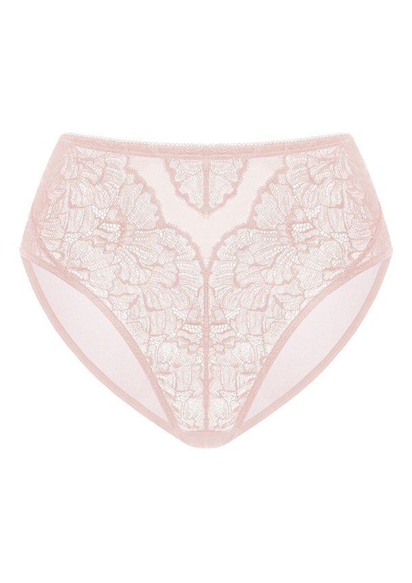 HSIA Blossom Lace Dark Pink Bikini Underwear