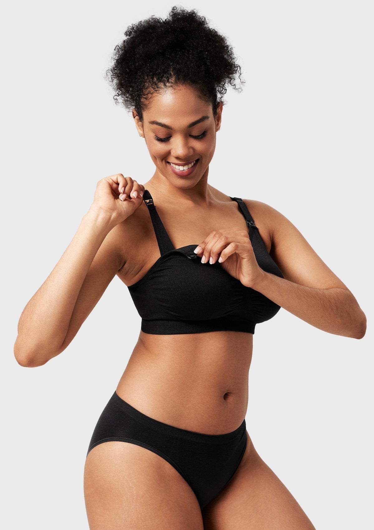 ComfyCare Seamless Full Coverage Wireless Padded Nursing Maternity Bra