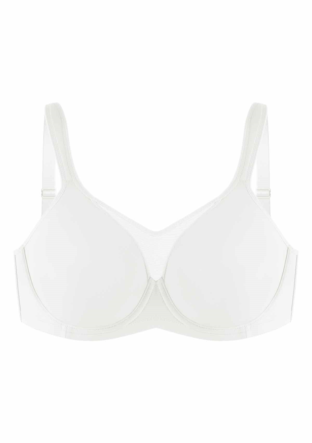 CoolComfort Smoothing Full Coverage Unlined Underwire Minimizer Bra