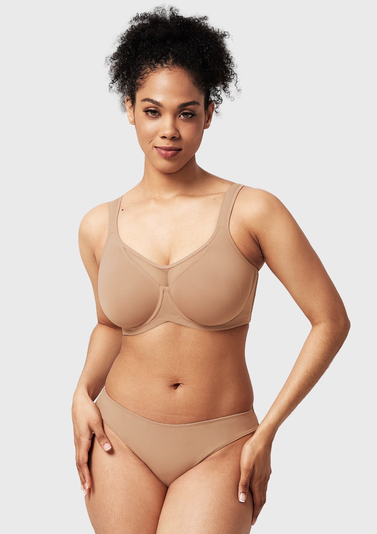 CoolComfort Smoothing Unlined Minimizer Underwire Bra