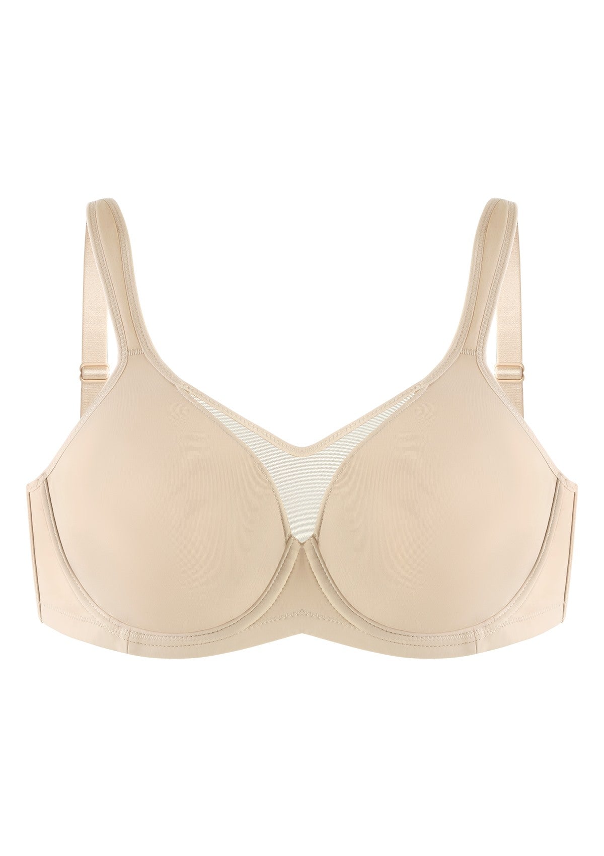 CoolComfort Smoothing Unlined Underwire Minimizer Bra