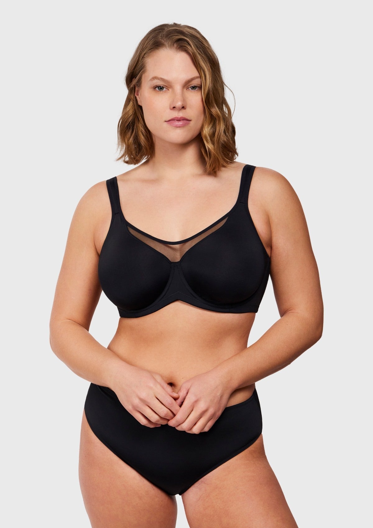 CoolComfort Smoothing Unlined Underwire Minimizer Bra