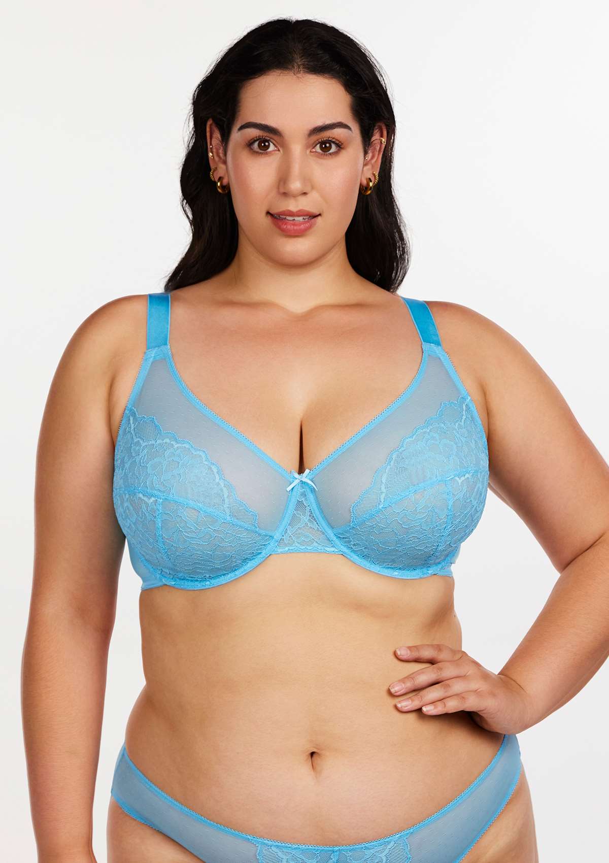 Enchante Yellow Lace Underwire Bra