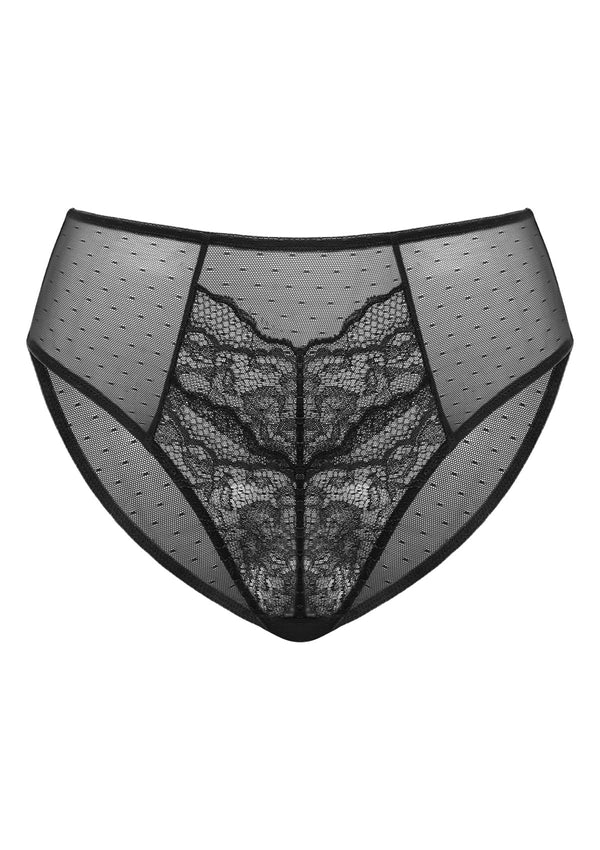 Enchante Lace Black Bikini Underwear