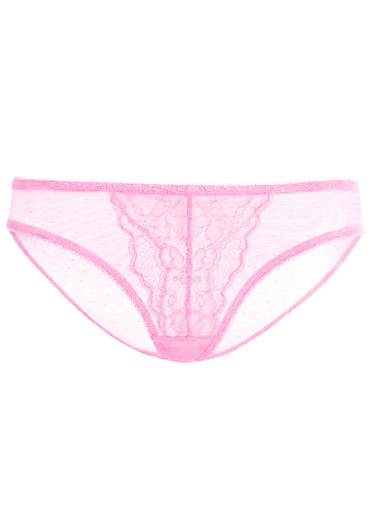 Enchante Pink Lace Bikini Underwear