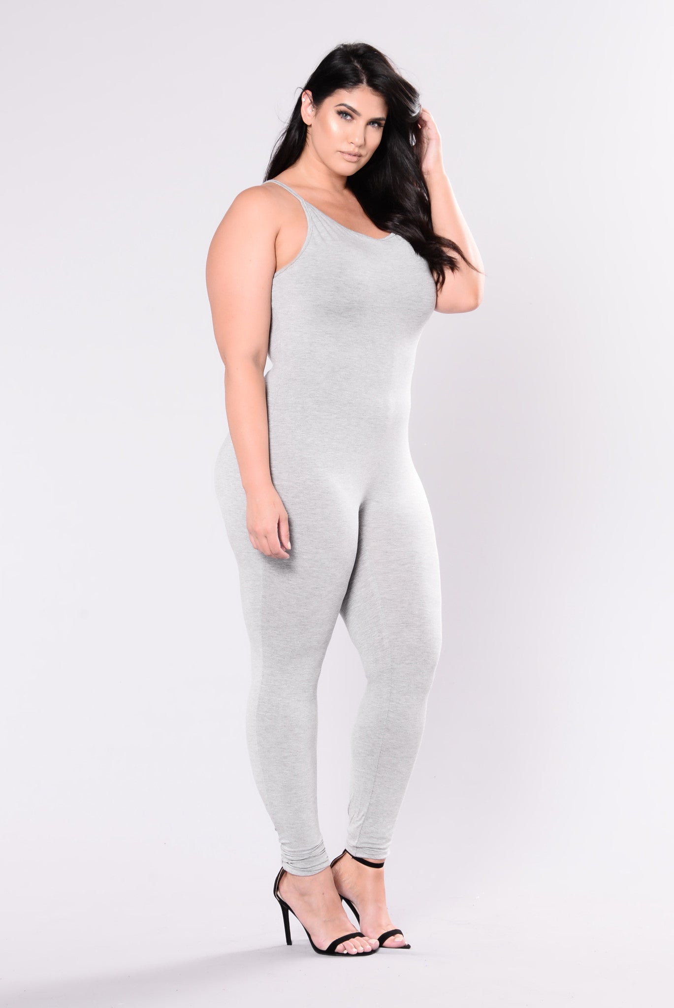 Nova Season Jumpsuit - Heather Grey