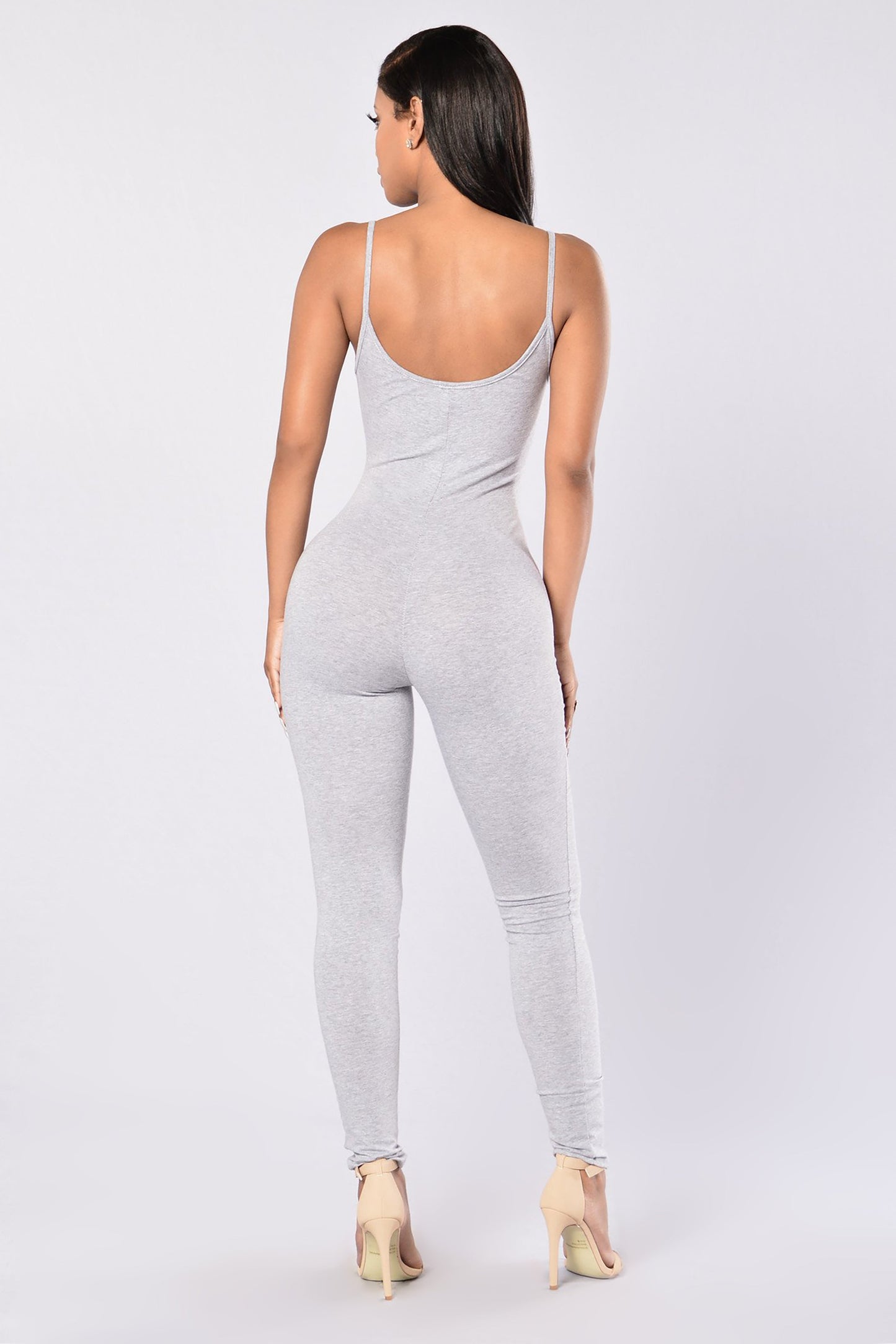 Nova Season Jumpsuit - Heather Grey