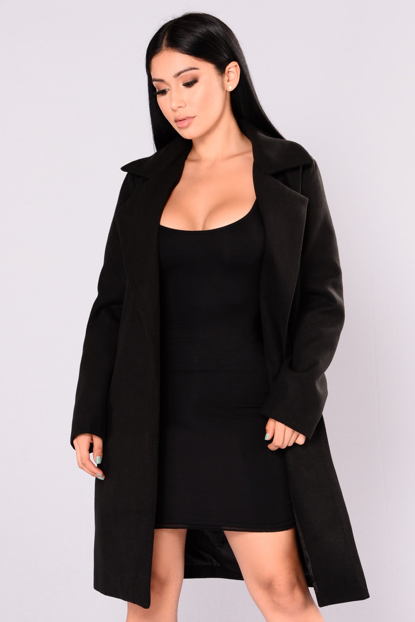 Upper East Side Coat - Black