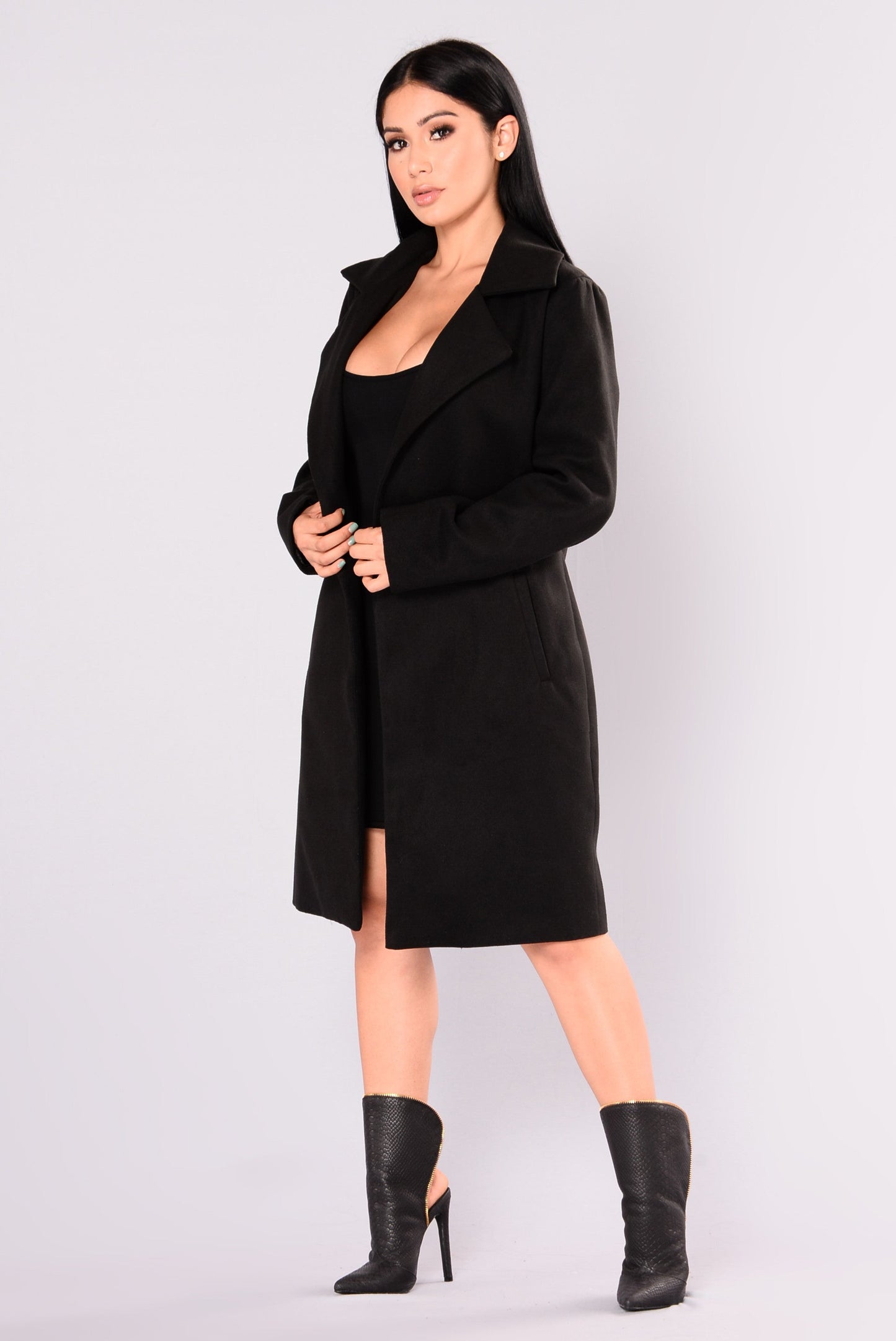 Upper East Side Coat - Black