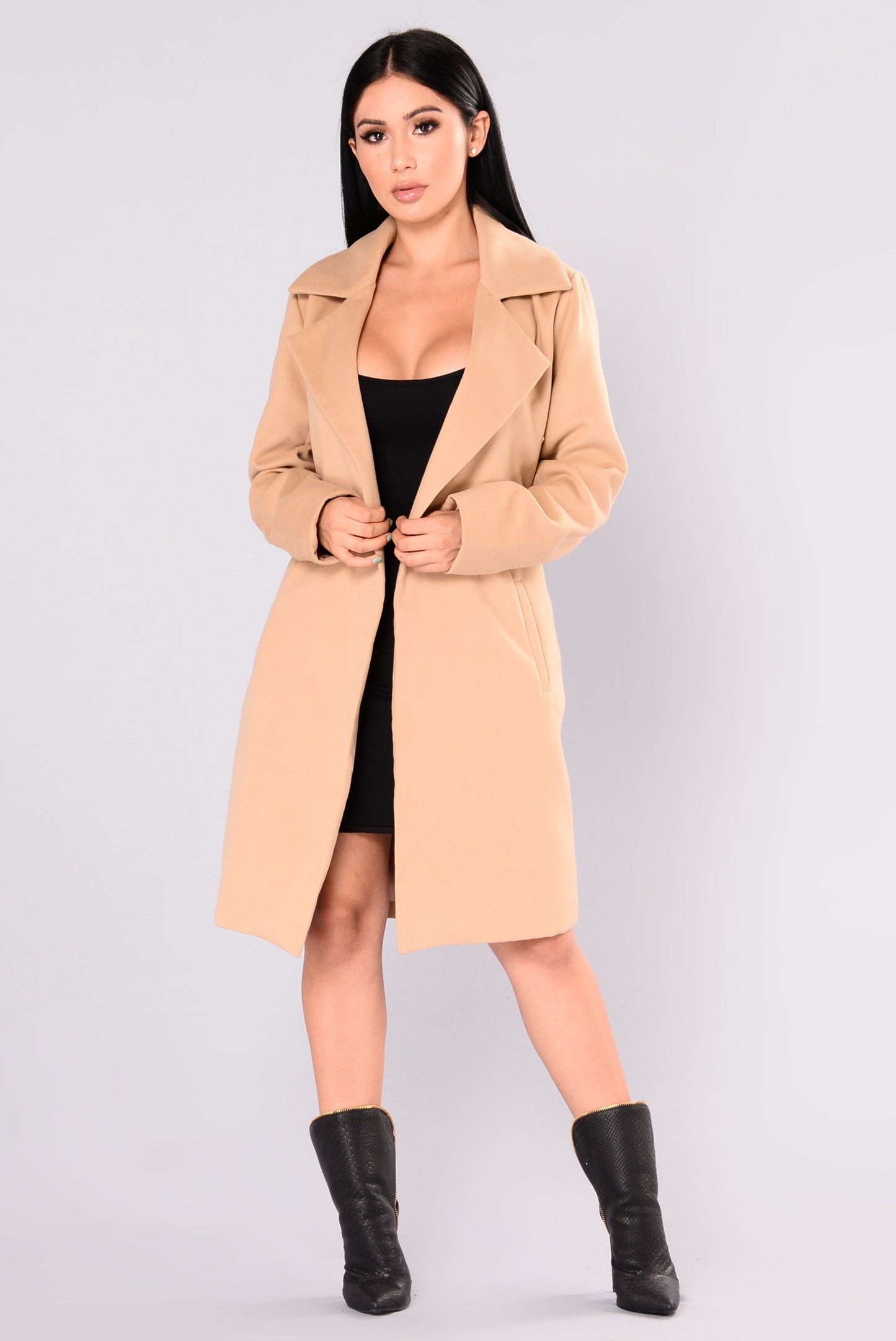 Upper East Side Coat - Camel