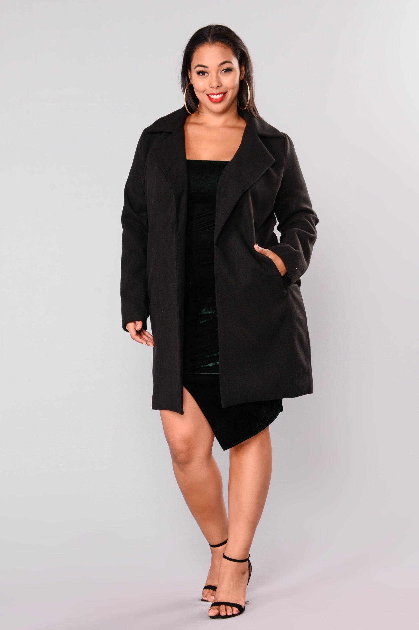 Upper East Side Coat - Black