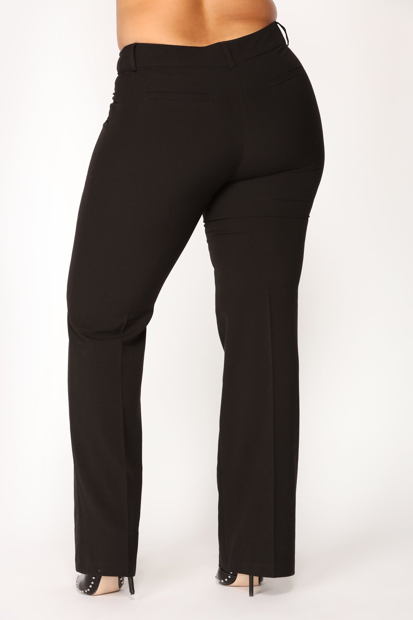 Tasha Dressy High Rise Pants - Black