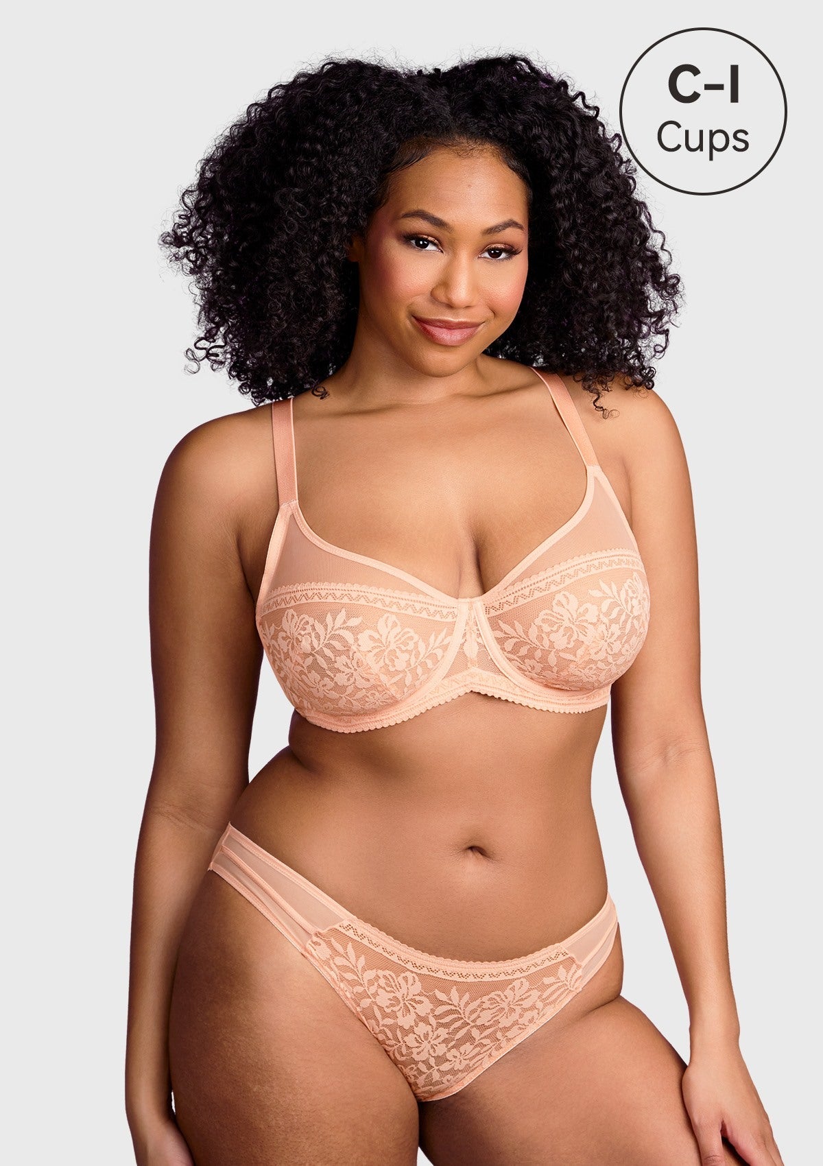 Gladioli Lace Unlined Underwire Bra