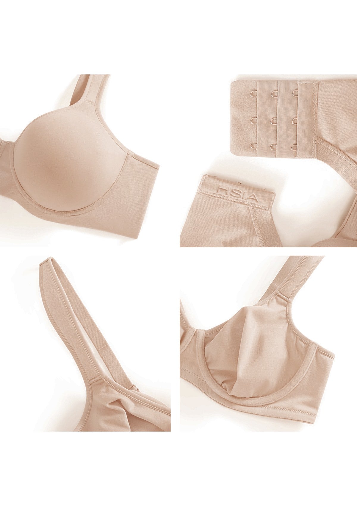 Joan Ultimate Soft T-shirt Unlined Underwire Minimizer Bra