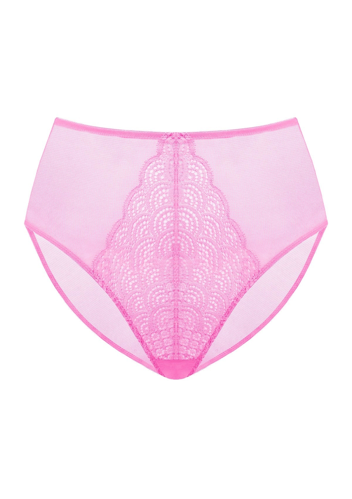 Mermaid High-Rise Lace Brief Underwear