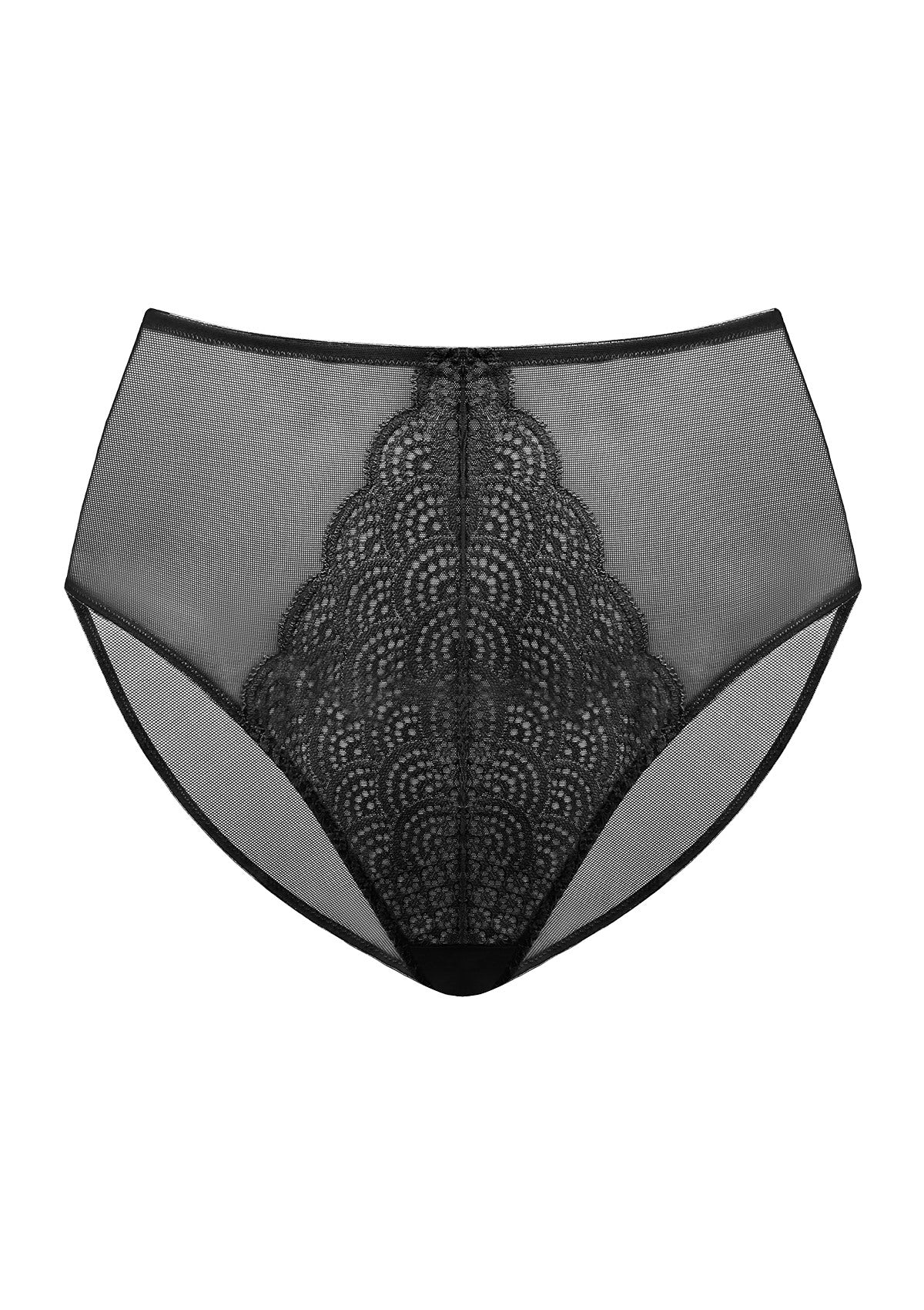 Mermaid High-Rise Lace Brief Underwear