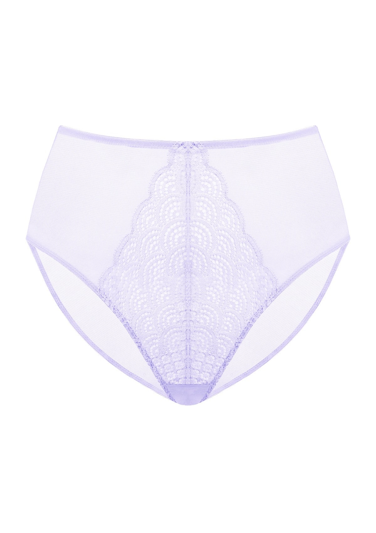 Mermaid High-Rise Lace Brief Underwear