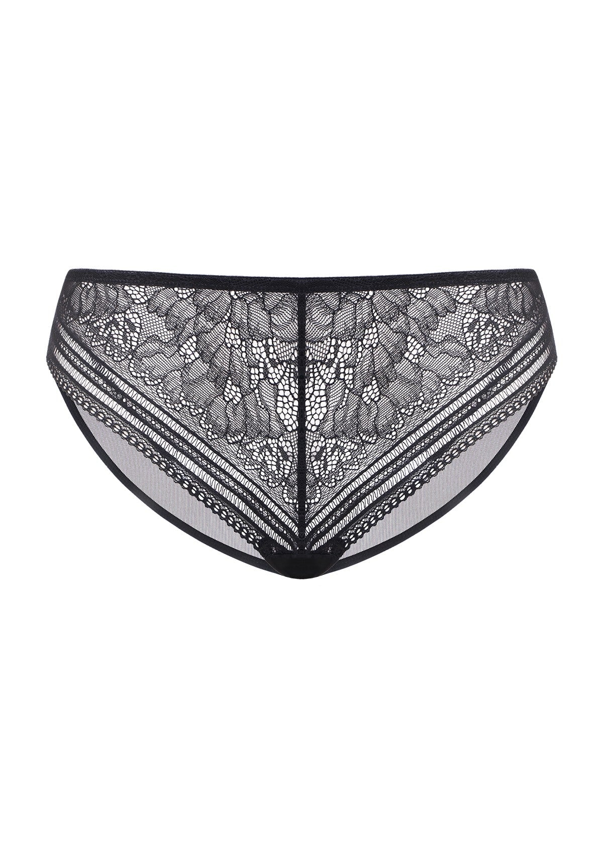 Peony Mid-rise Lace Bikini Underwear