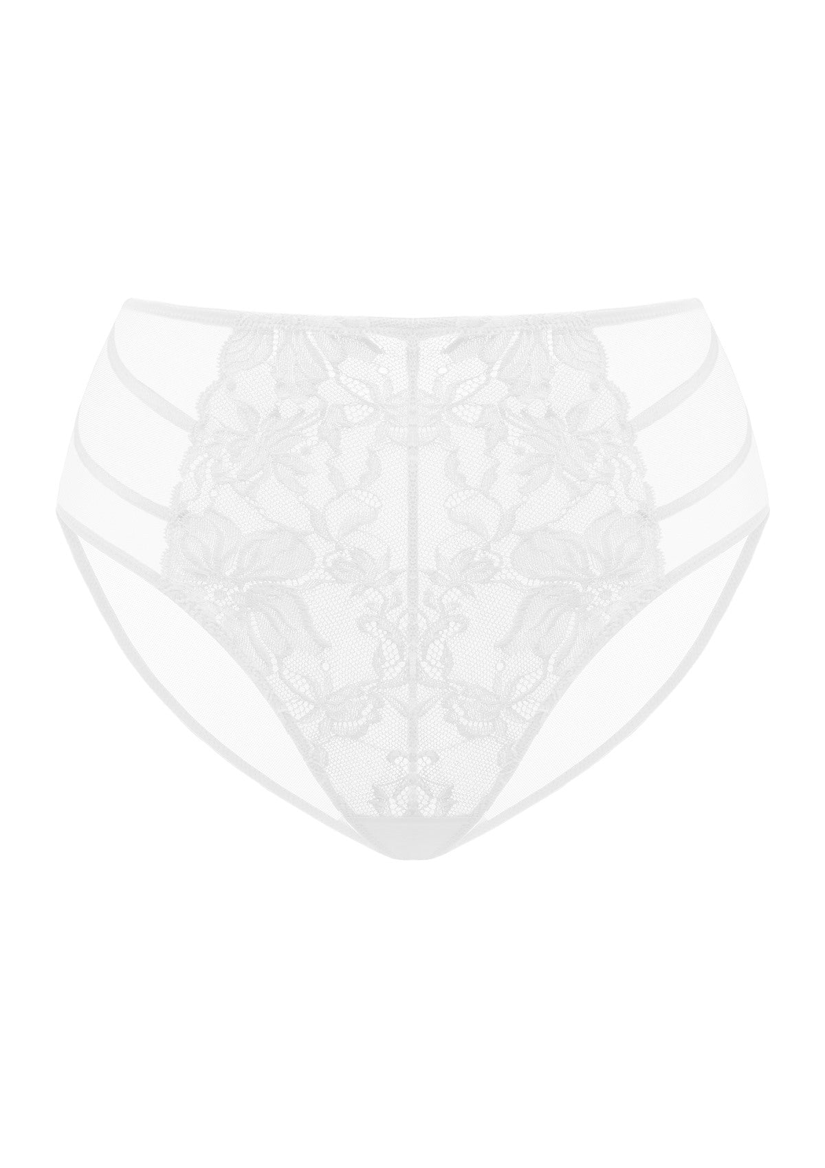 HSIA Breathable Sexy Lace White Bikini Underwear