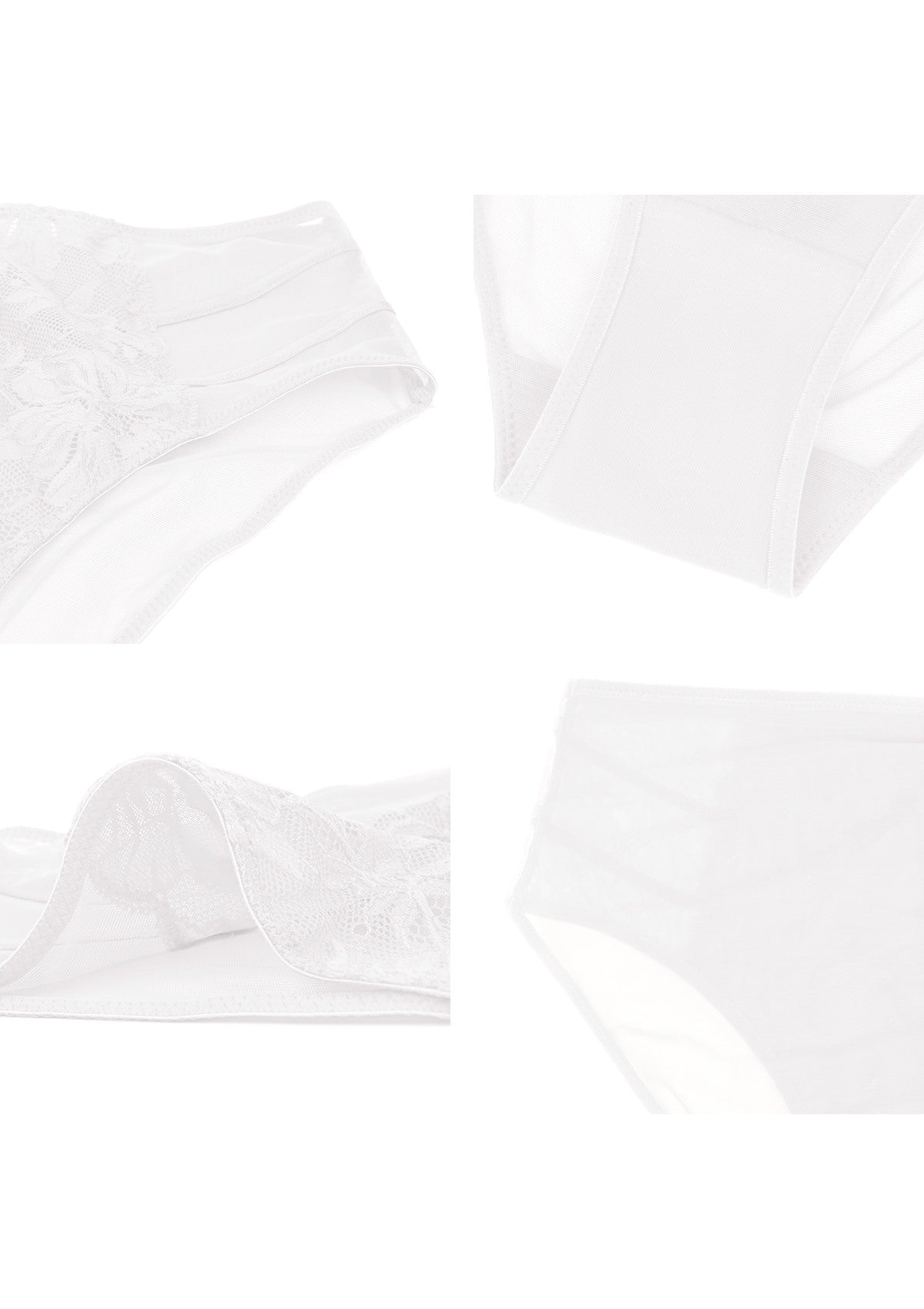 Pretty In Petals High-Rise Lace Brief Underwear