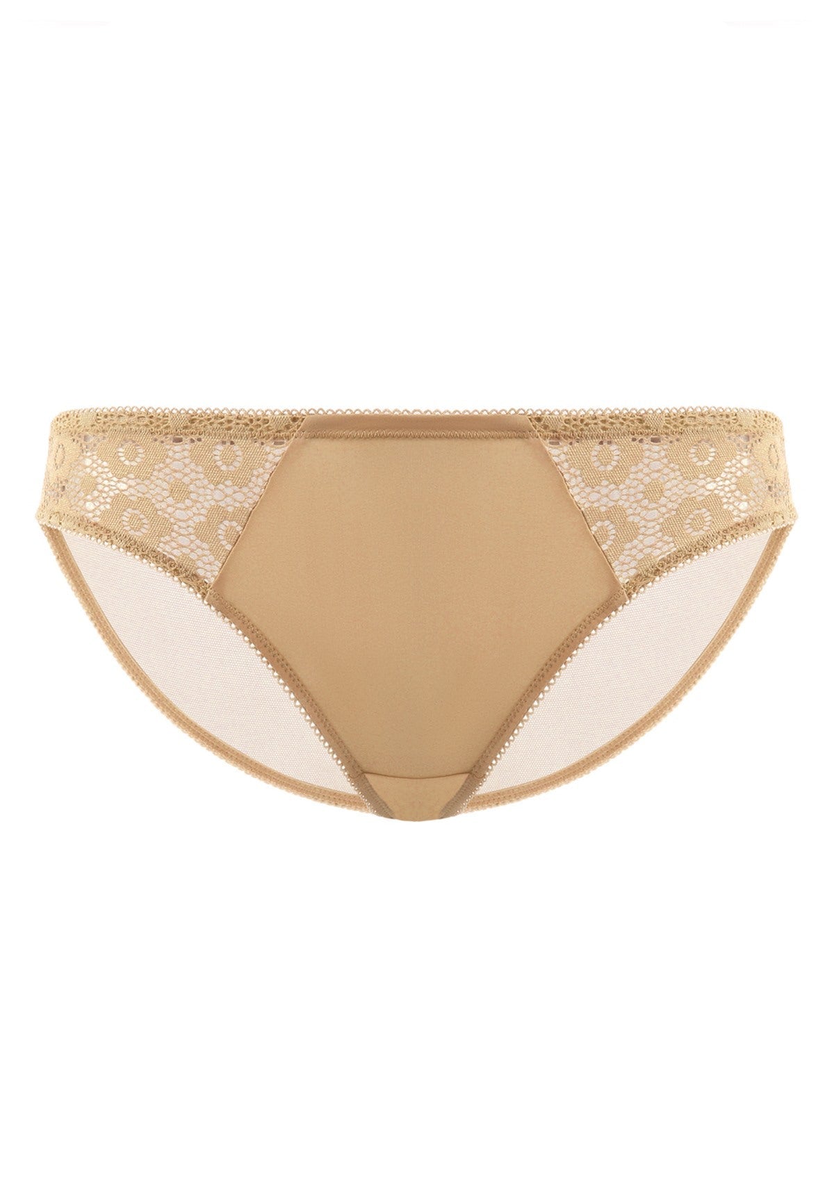 Serena Comfort Nude Lace Trim Bikini Underwear