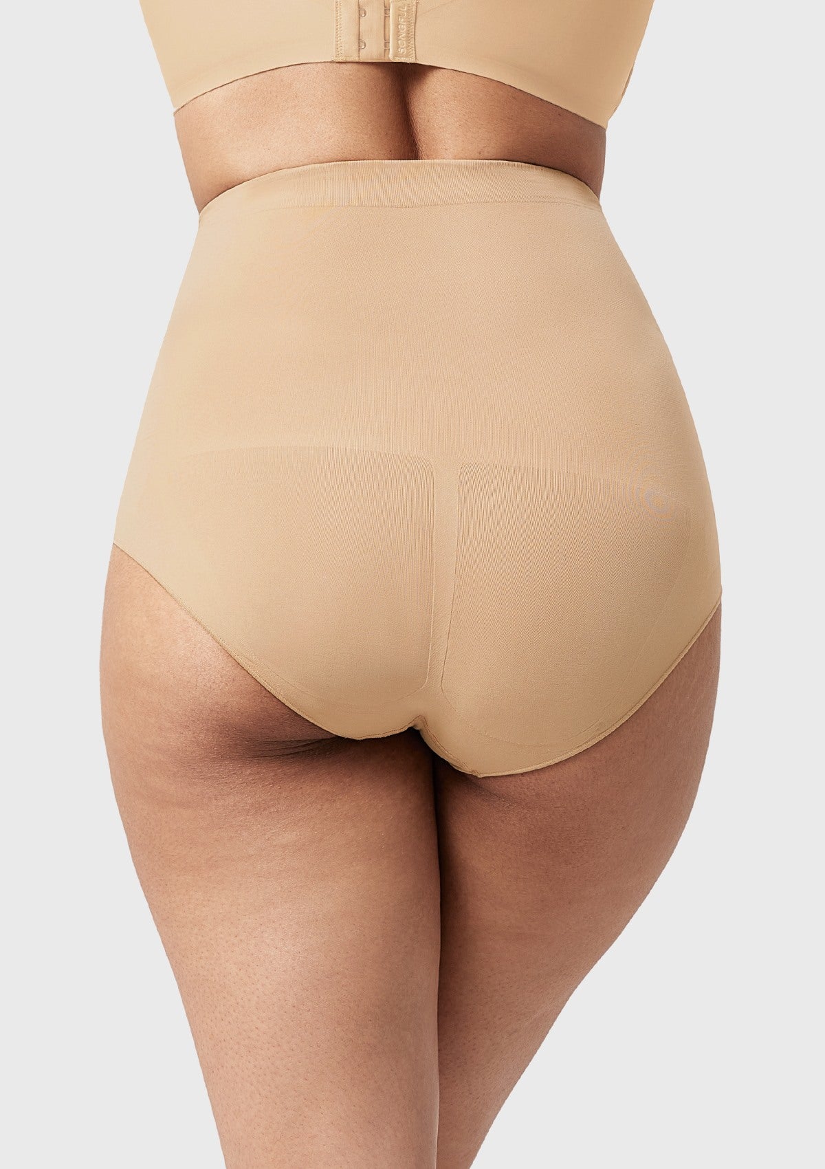 Songful Anti-Slip Tummy Control High-Waist Soft Stretch Breathable Brief Shapewear