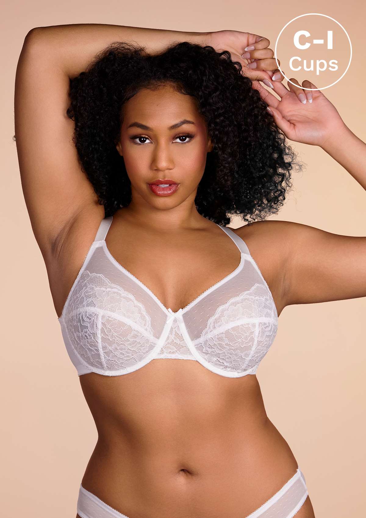 Enchante White Lace Underwire Bra