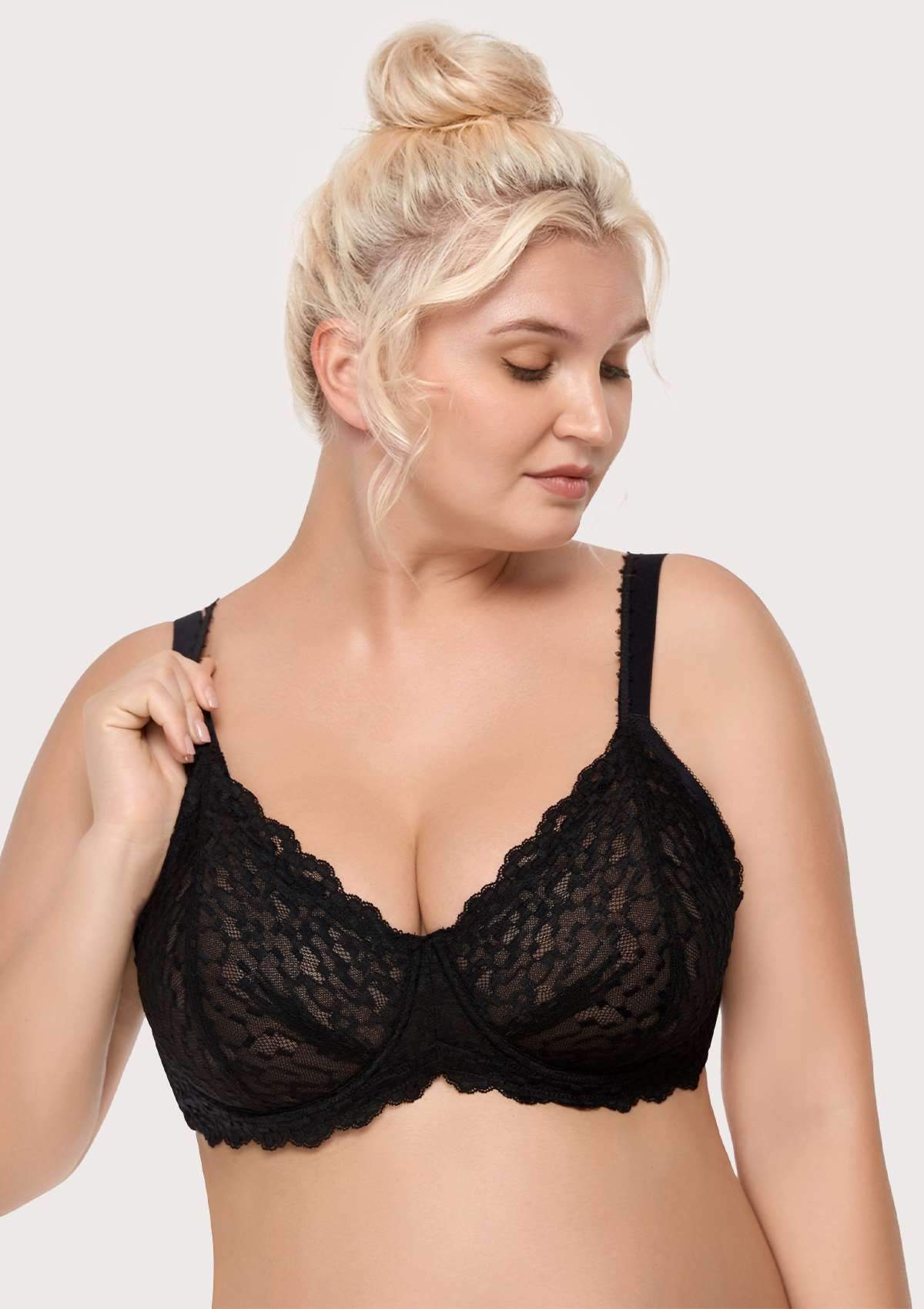 Overkill Double Straps Full Lace Bra