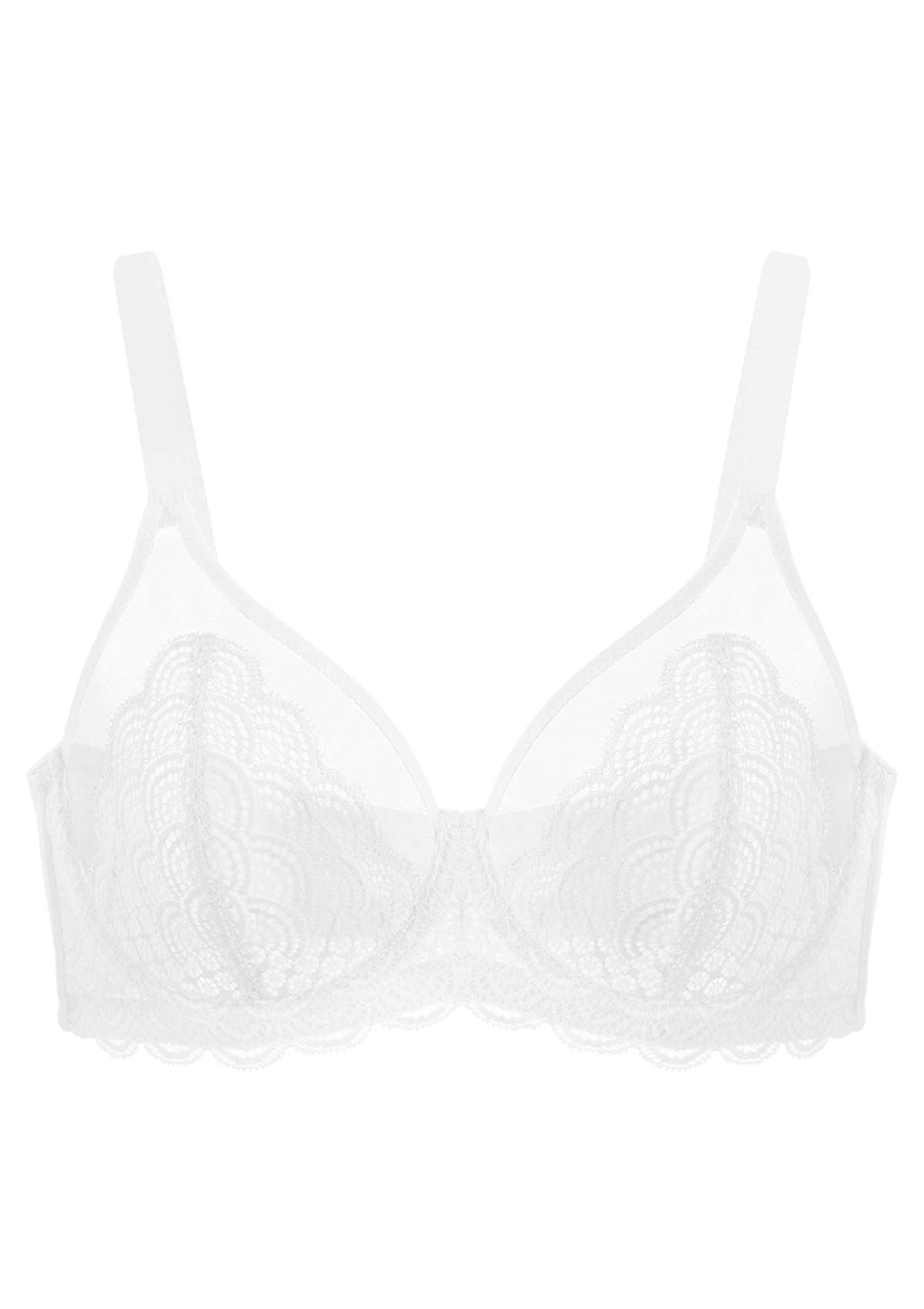 Mermaid Scales Lace Underwire Bra