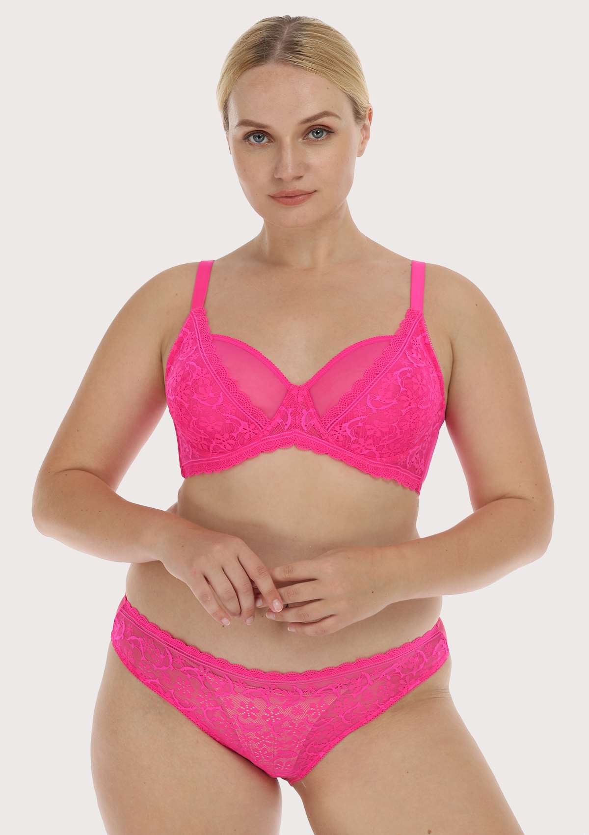 Anemone Lace Dolphin Unlined Bra TK