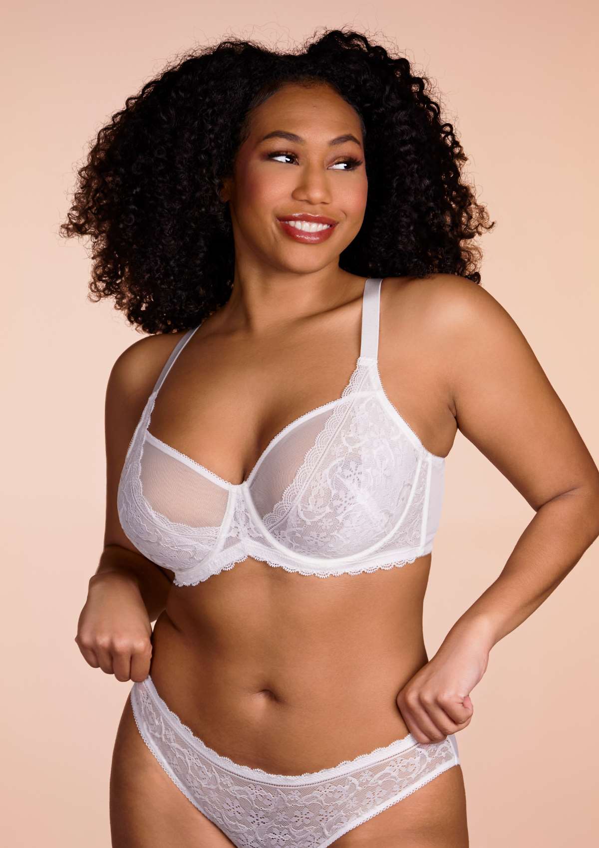 Anemone Unlined Dolphin Lace Underwire Bra