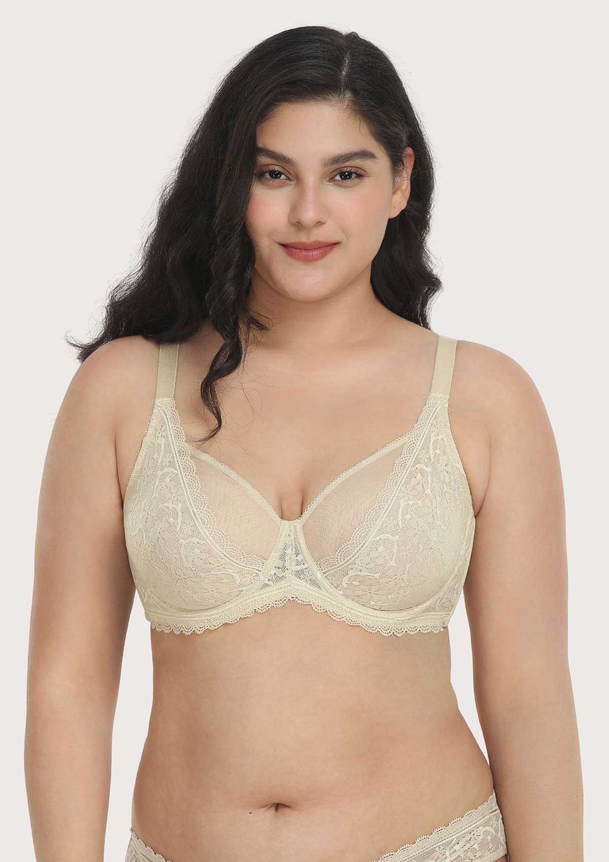 Anemone Lace Dolphin Unlined Bra