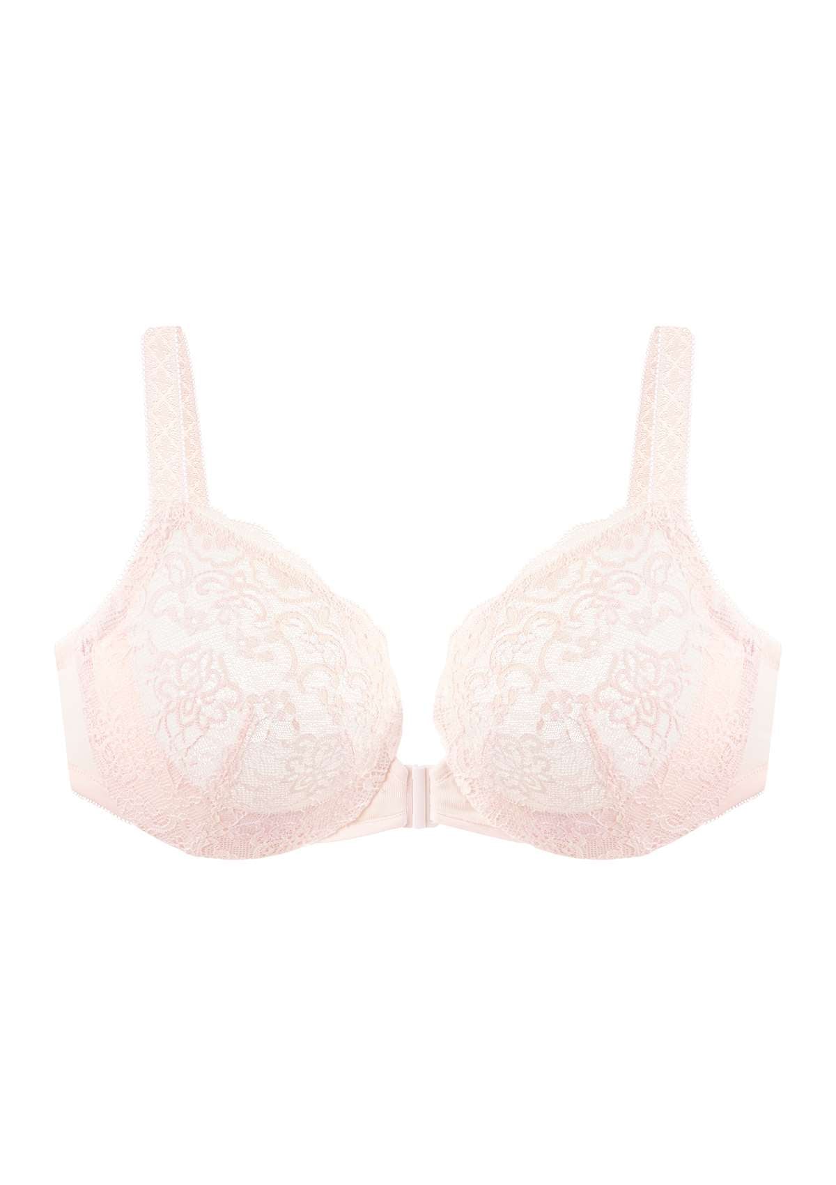 Nymphaea Front-Close Lace Unlined Underwire Bra