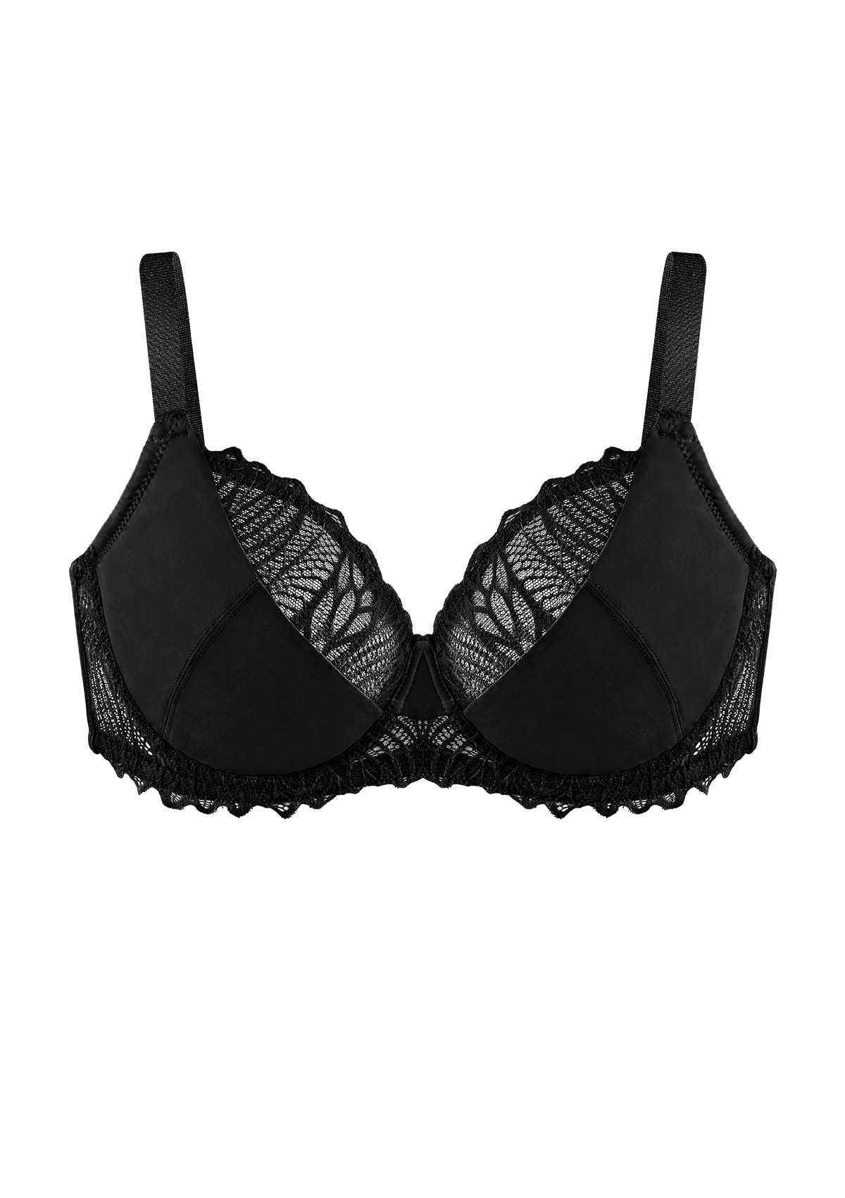 Pretty Secrets Lace Trim Underwire Bra