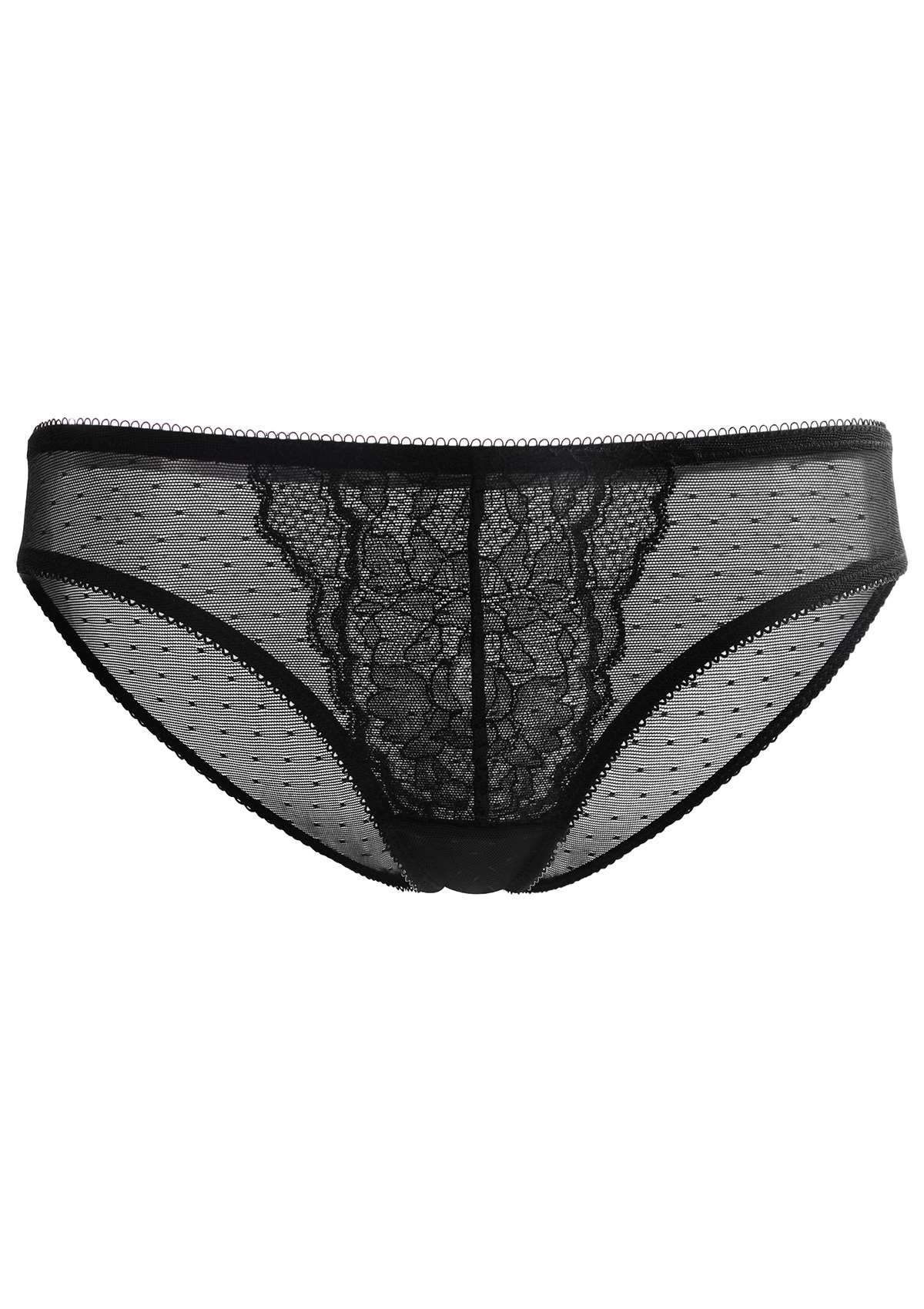 Enchante Lace Mid Rise Bikini Underwear