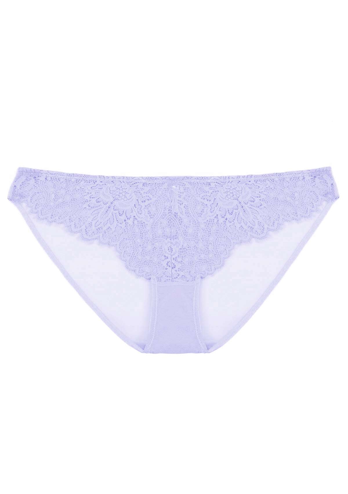 HSIA Sunflower Exquisite Purple Lace Bikini Underwear