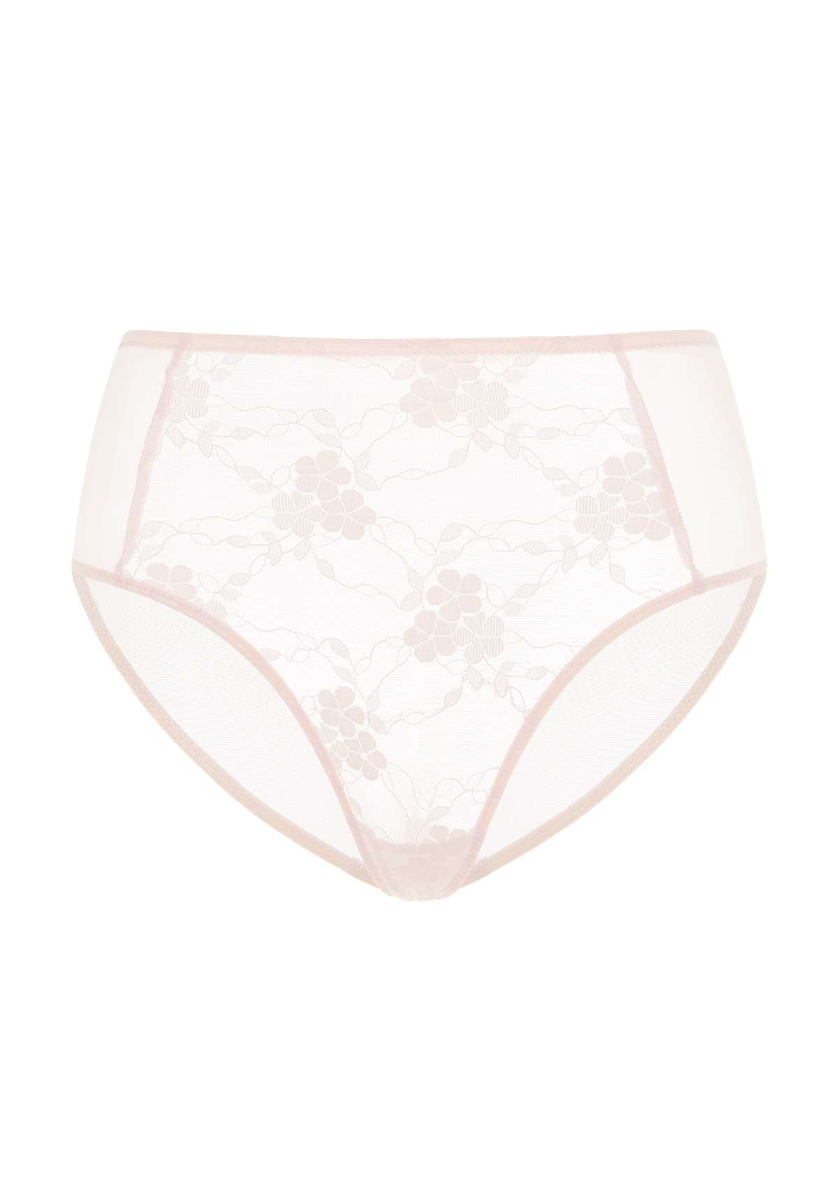 Spring Romance High-Rise Floral Lace Brief Underwear