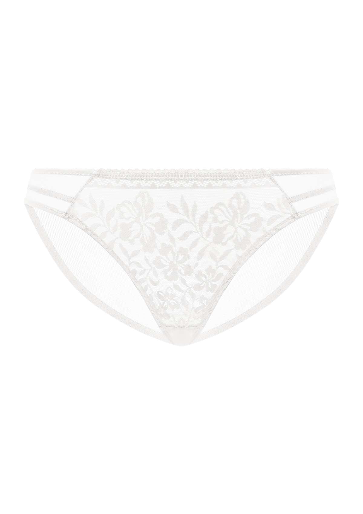 Gladioli Floral Lace Bikini Underwear