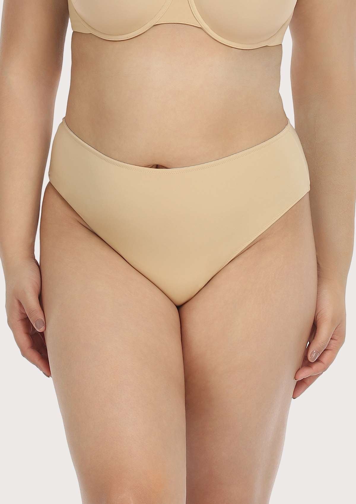 Patricia Smooth Classic Soft Stretch Beige High-rise Brief Underwear