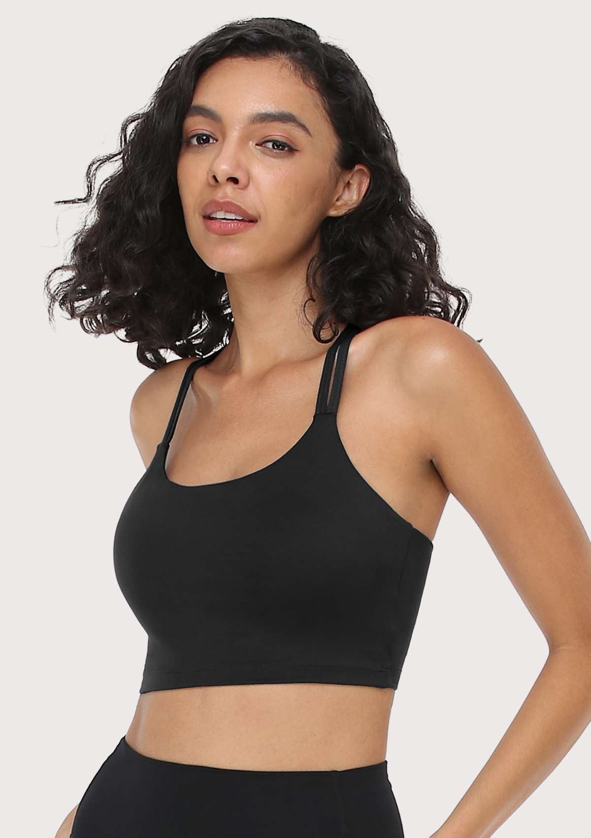 LEAPX Wireless Low-Impact Crisscross Padded Sports Bra