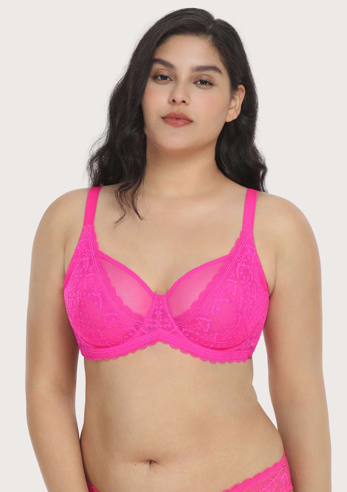 Anemone Lace Dolphin Unlined Bra TK